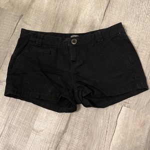 Black Express shorts